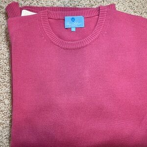 Vibrant Pink Crewneck Sweater